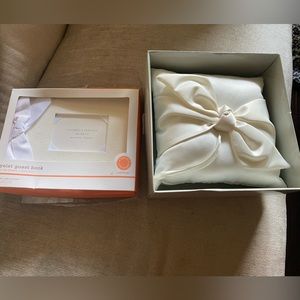 Ring Pillow and Guest Book